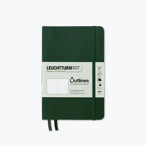 Leuchtturm1917 - Notebook - B6+ - Outlines - Walden Green