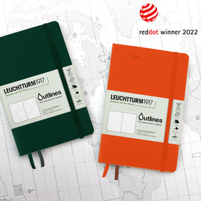 Leuchtturm1917 - Notebook - B6+ - Outlines - Walden Green