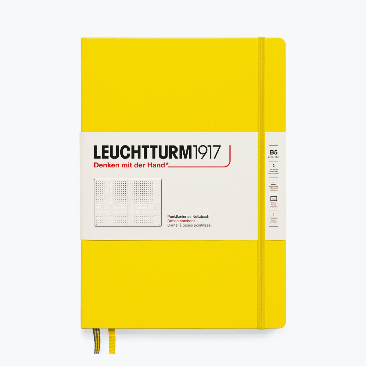 Leuchtturm1917 - Notebook - Hardcover - B5 - Lemon