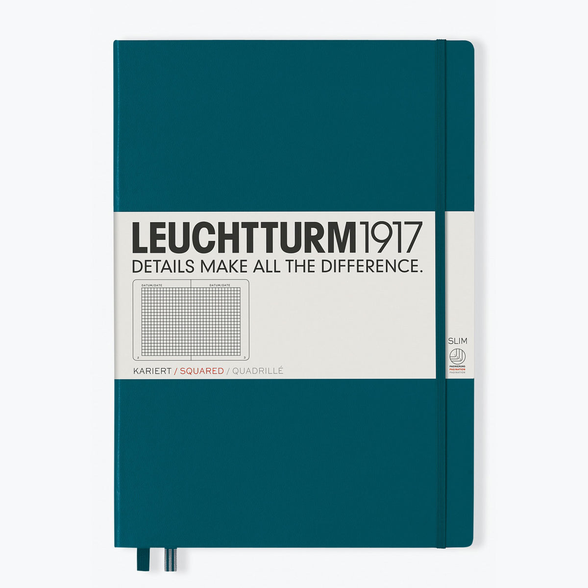 Leuchtturm1917 - Notebook - A4+ - Slim - Pacific Green <Outgoing>