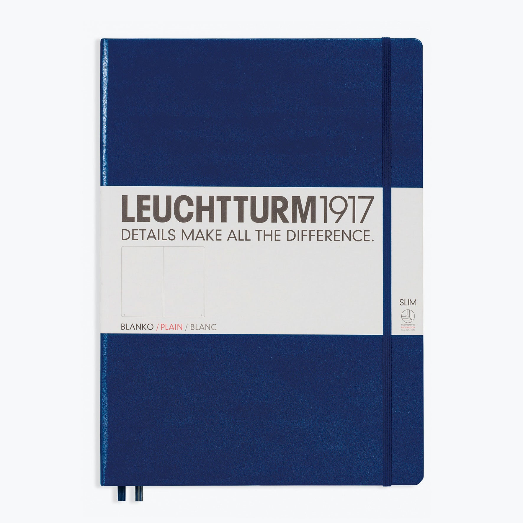 Leuchtturm1917 - Notebook - A4+ - Slim - Navy