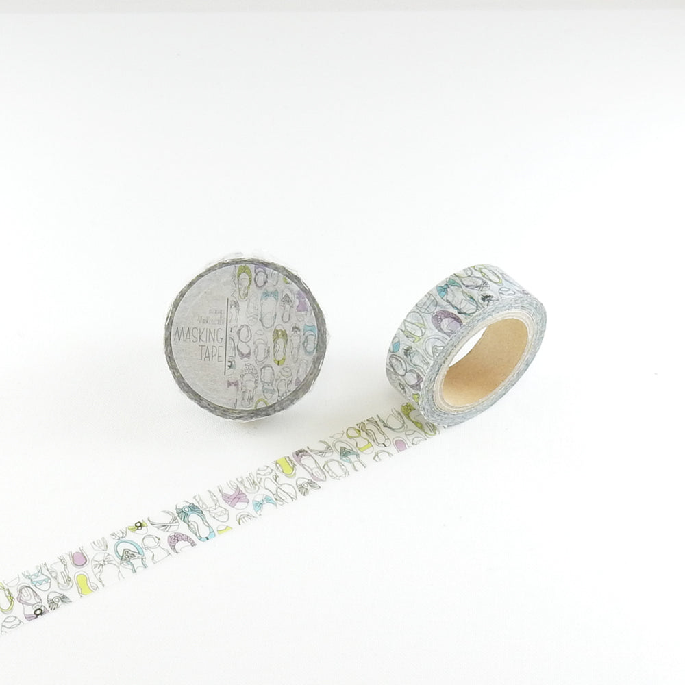 Round Top - MiriKulo:rer Design Washi Tape <Outgoing>