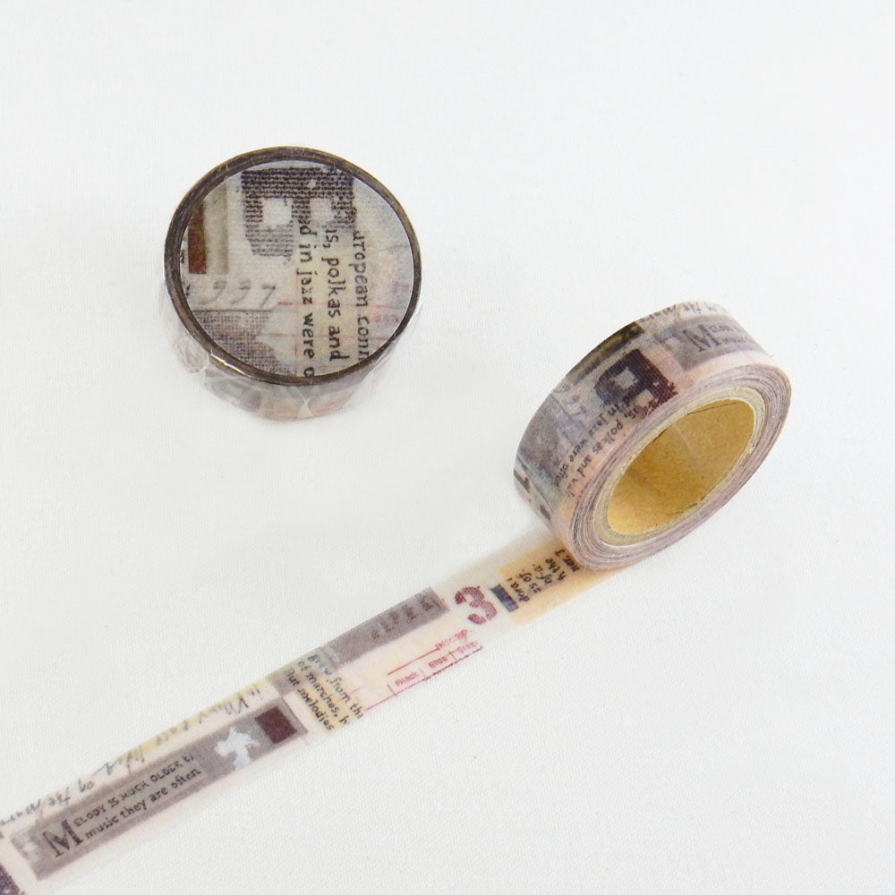 Round Top - Chamil Garden Design Washi Tape