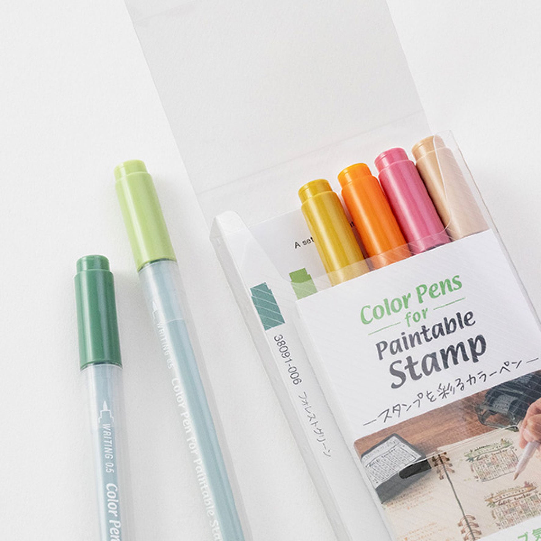 Midori - Brush Pen - Color Pens - Positivity Set