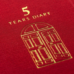 Midori - Daily Journal - 5 Years - Red