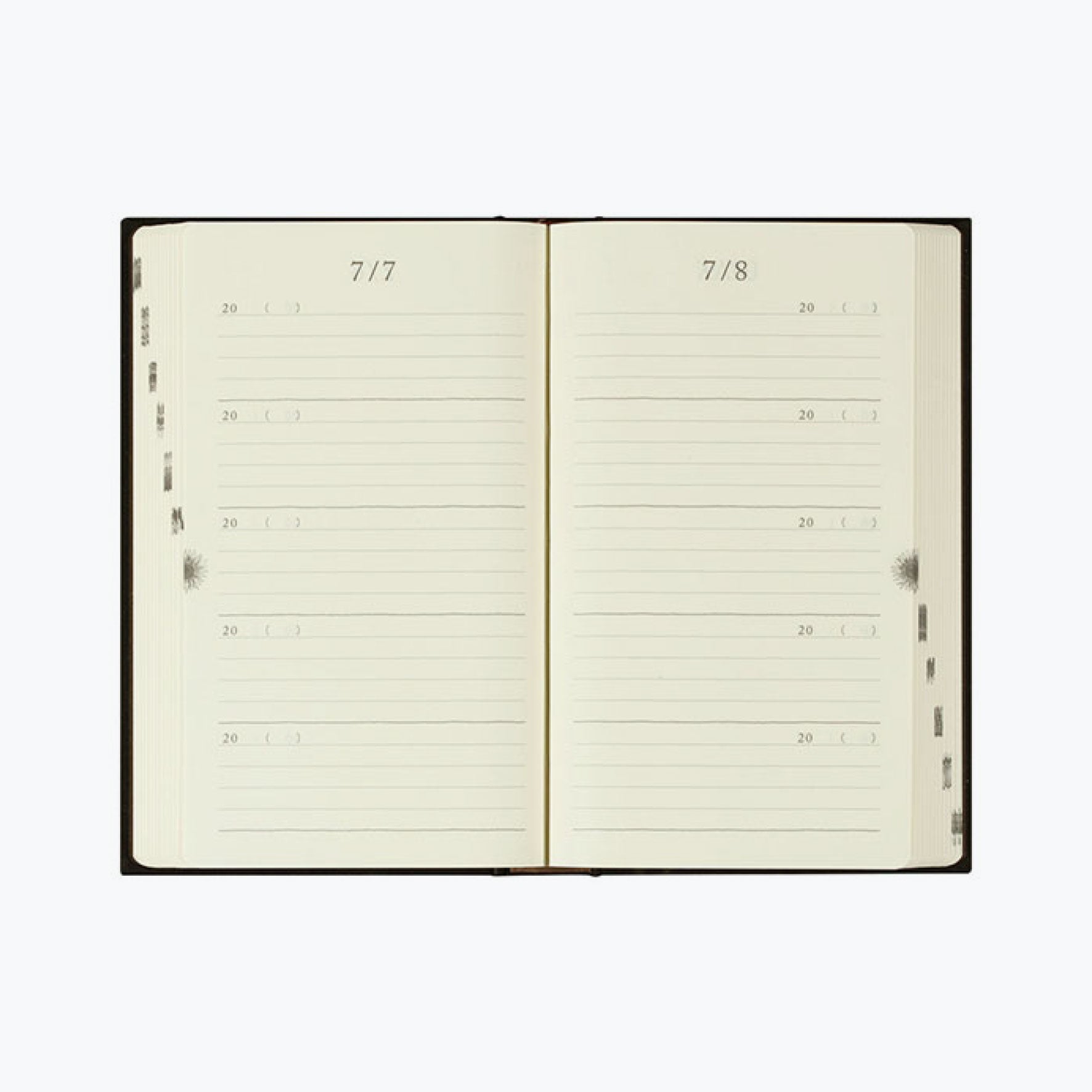 Midori - Daily Journal - 5 Years - Black