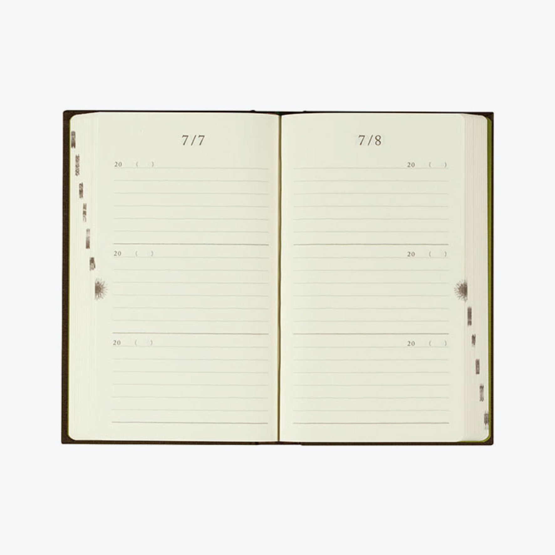 Midori - Daily Journal - 3 Years - Brown