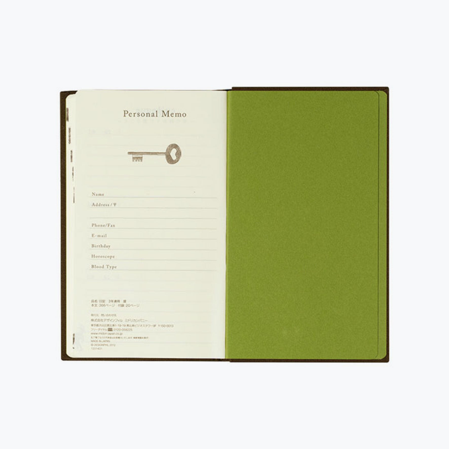 Midori - Daily Journal - 3 Years - Brown