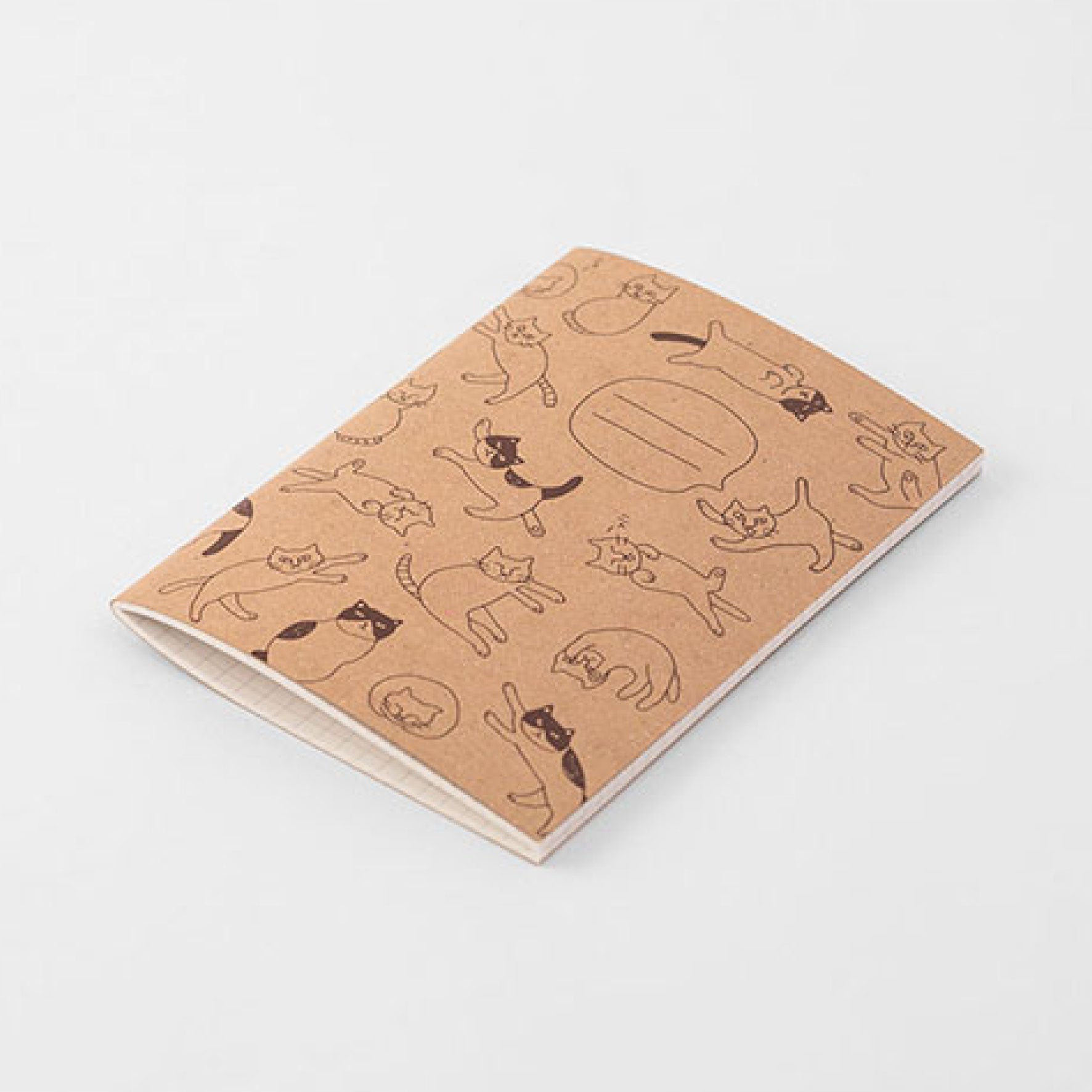 Midori - Notebook - Cat Pattern - A6