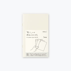 Midori - Notebook - MD Paper - Light - B6 Slim - Blank
