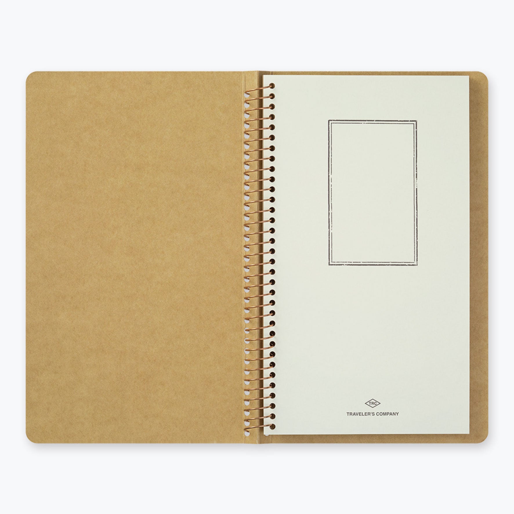 Midori - Notebook - Spiral Ring - A5 Slim - Card File