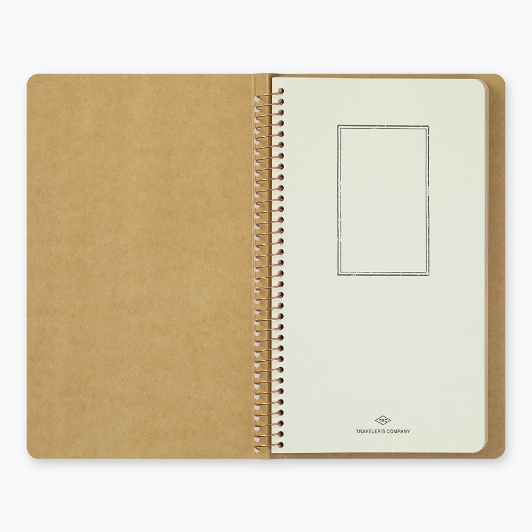 Midori - Notebook - Spiral Ring - A5 Slim - DW Kraft Paper