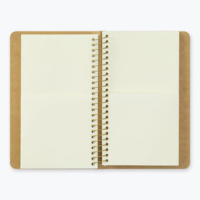 Midori - Notebook - Spiral Ring - A6 Slim - Paper Pocket