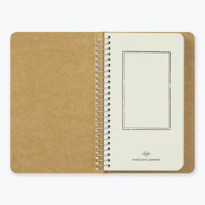 Midori - Notebook - Spiral Ring - A6 Slim - MD Paper White