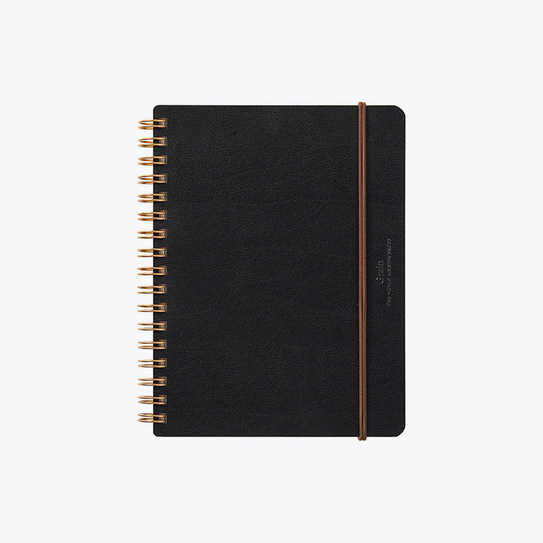 Midori - Notebook - Wire-O - B6 - Black