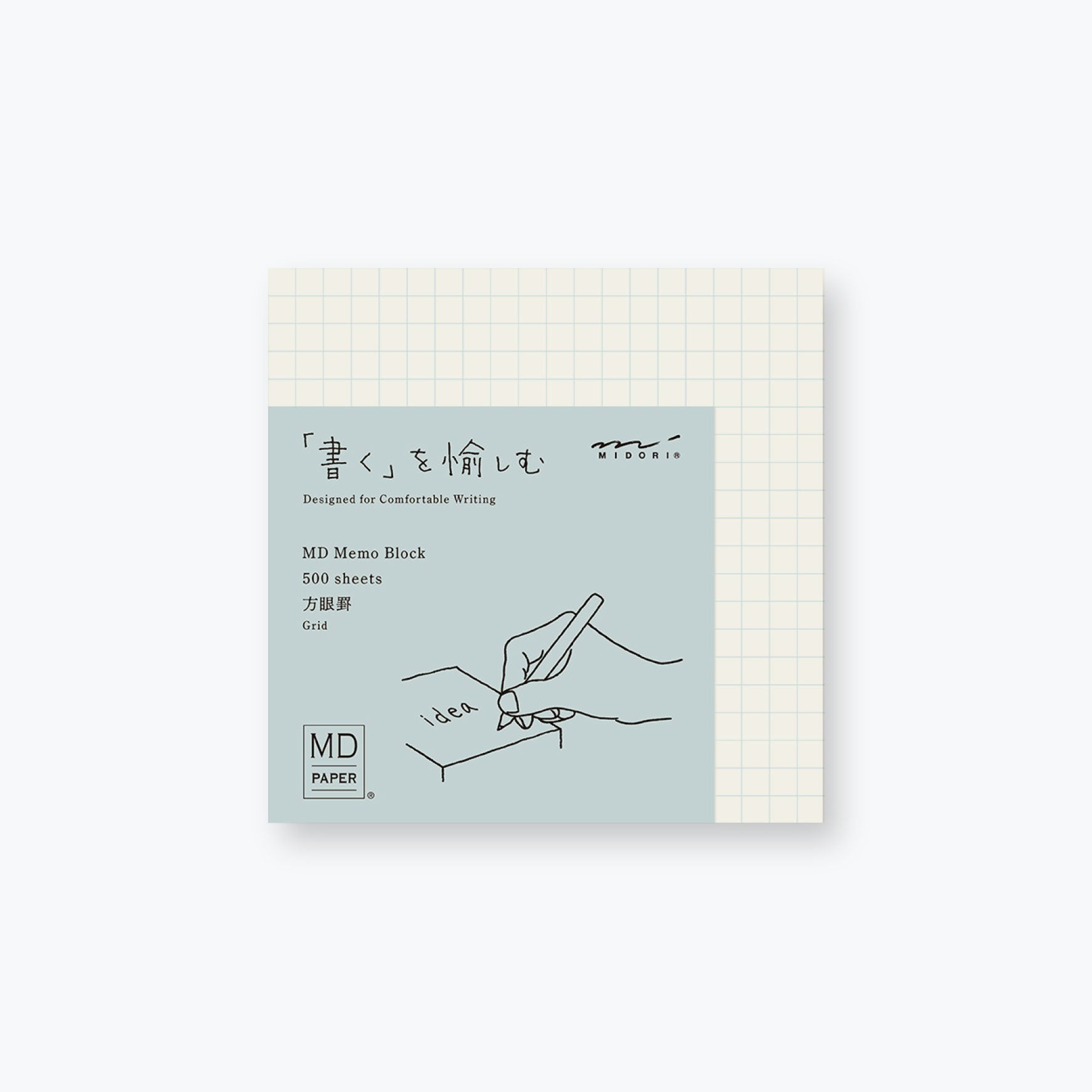 Midori - Notepad - Block Memo Pad - Grid