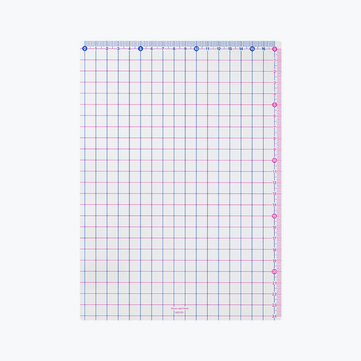 Midori - Pencil Board - B5 - Grid 10mm