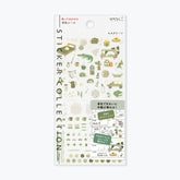 Midori - Planner Sticker - Seal Collection - Moss Green