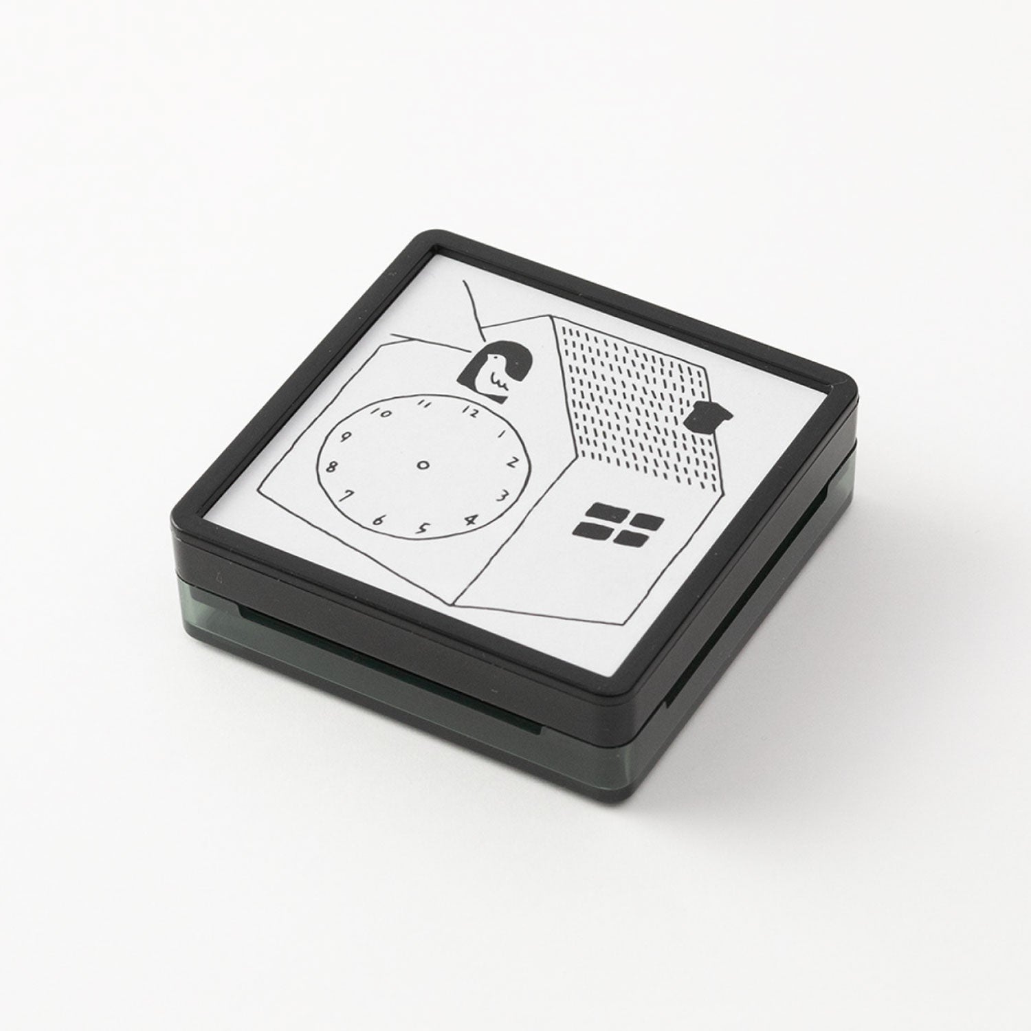 Midori - Stamp - Self-Inking - Clock