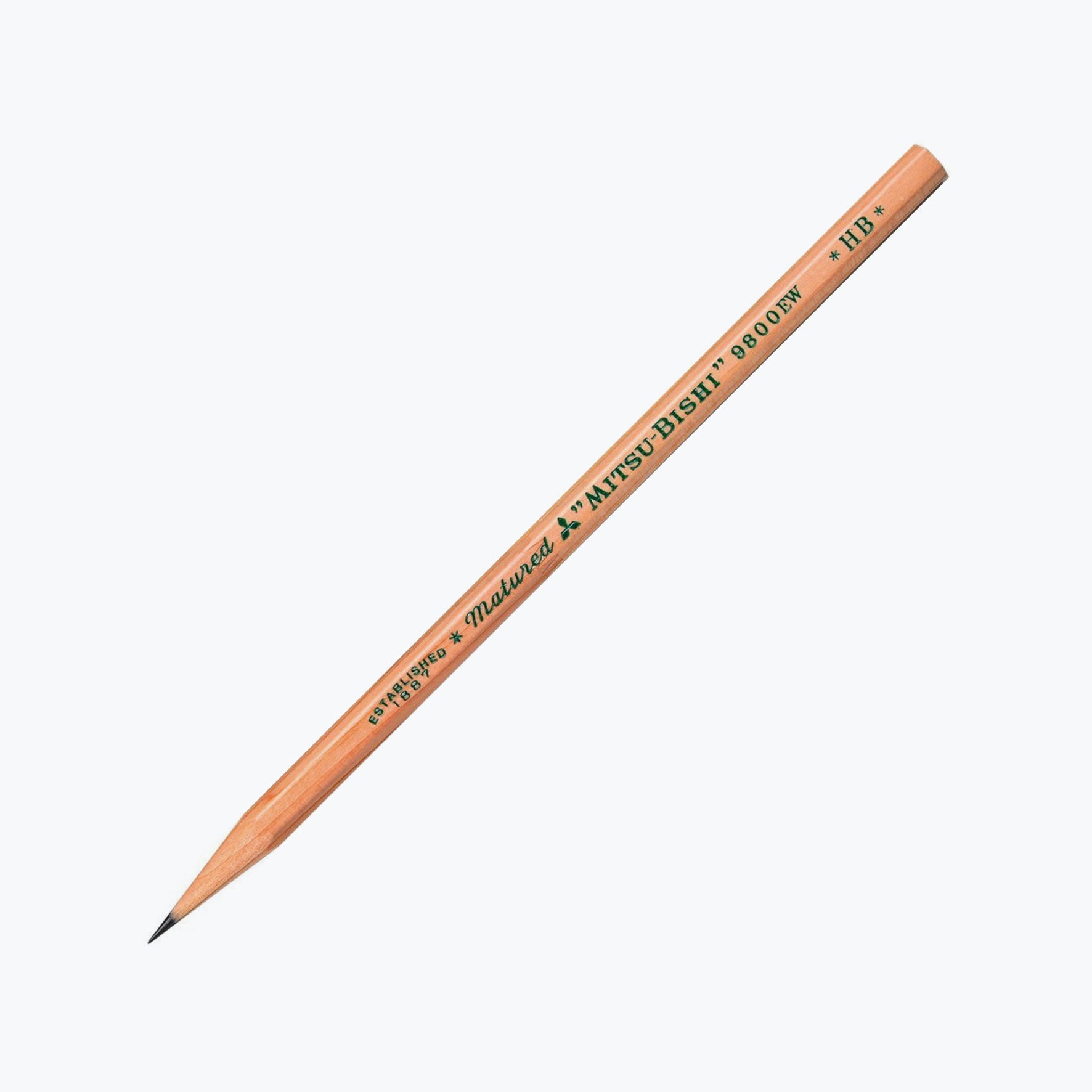 Mitsubishi - Pencil - 9800EW (Various Grades) - Pack of 2