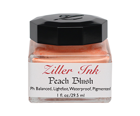 Ziller’s - Calligraphy Ink - Peach Blush