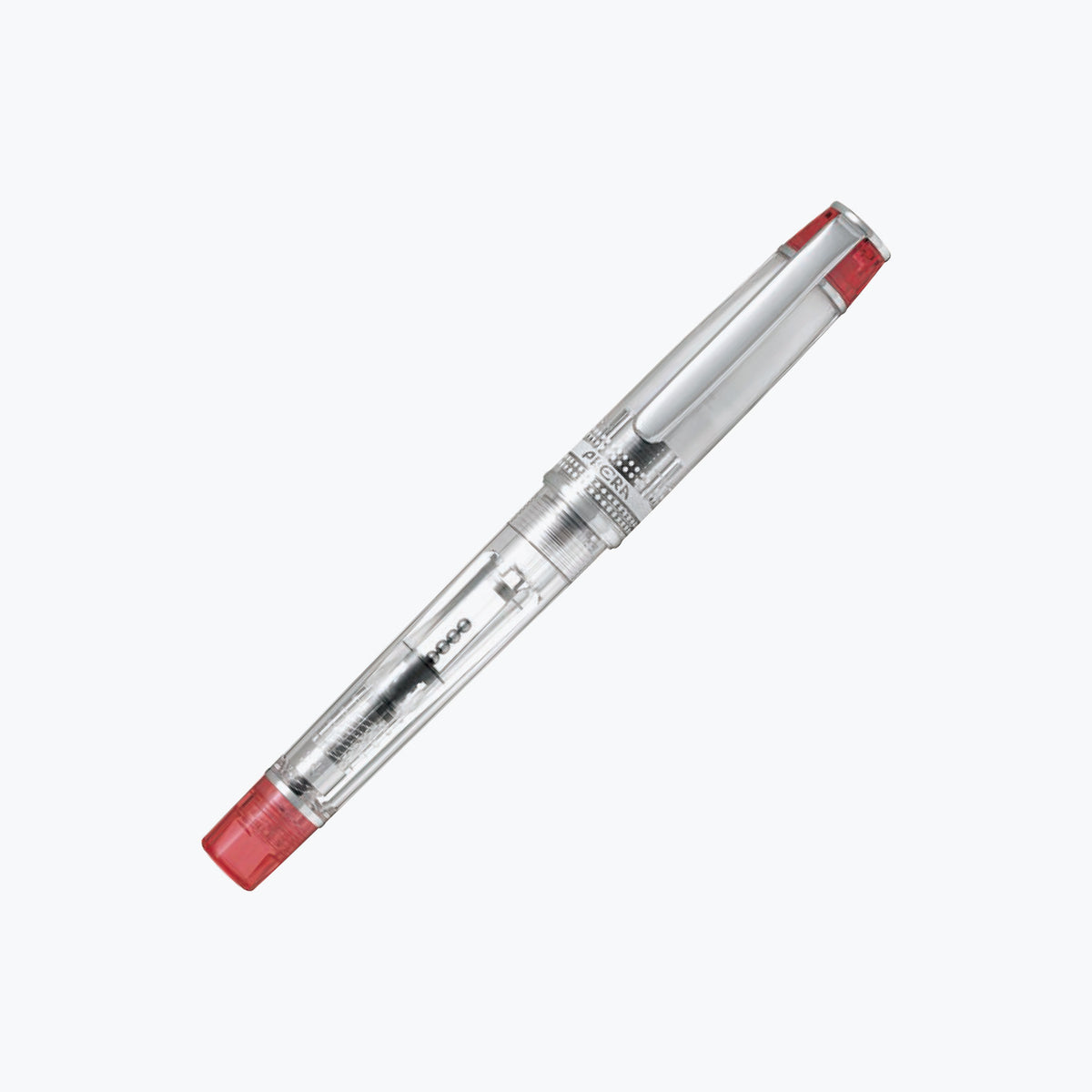 Pilot - Fountain Pen - Prera Transparent - Red