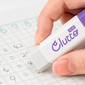 Plus - Eraser - Clutto - Purple