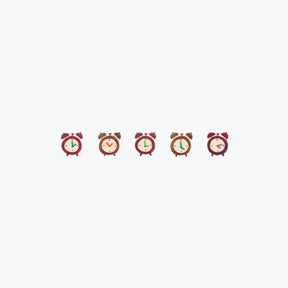 Plus - Washi Tape - Deco Rush 2022 - 6mm - Clocks <Outgoing>