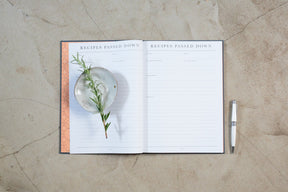 Write To Me - Recipe Book - Recipes Passed Down - Grey