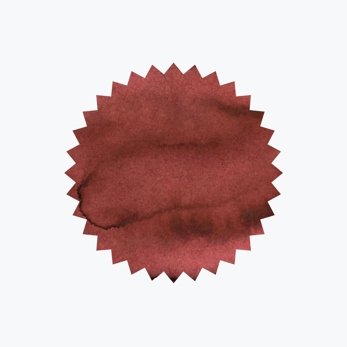 Burgundy ink swatch