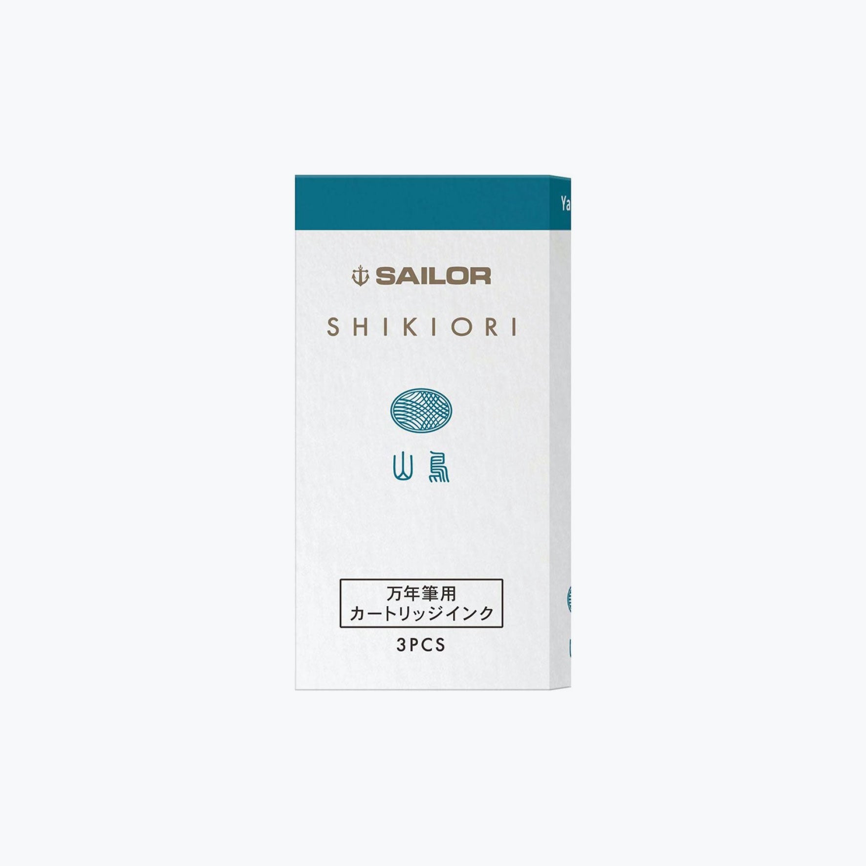 Sailor - Fountain Pen Ink - Cartridges - Shikiori - Yama Dori (Pack of 8)