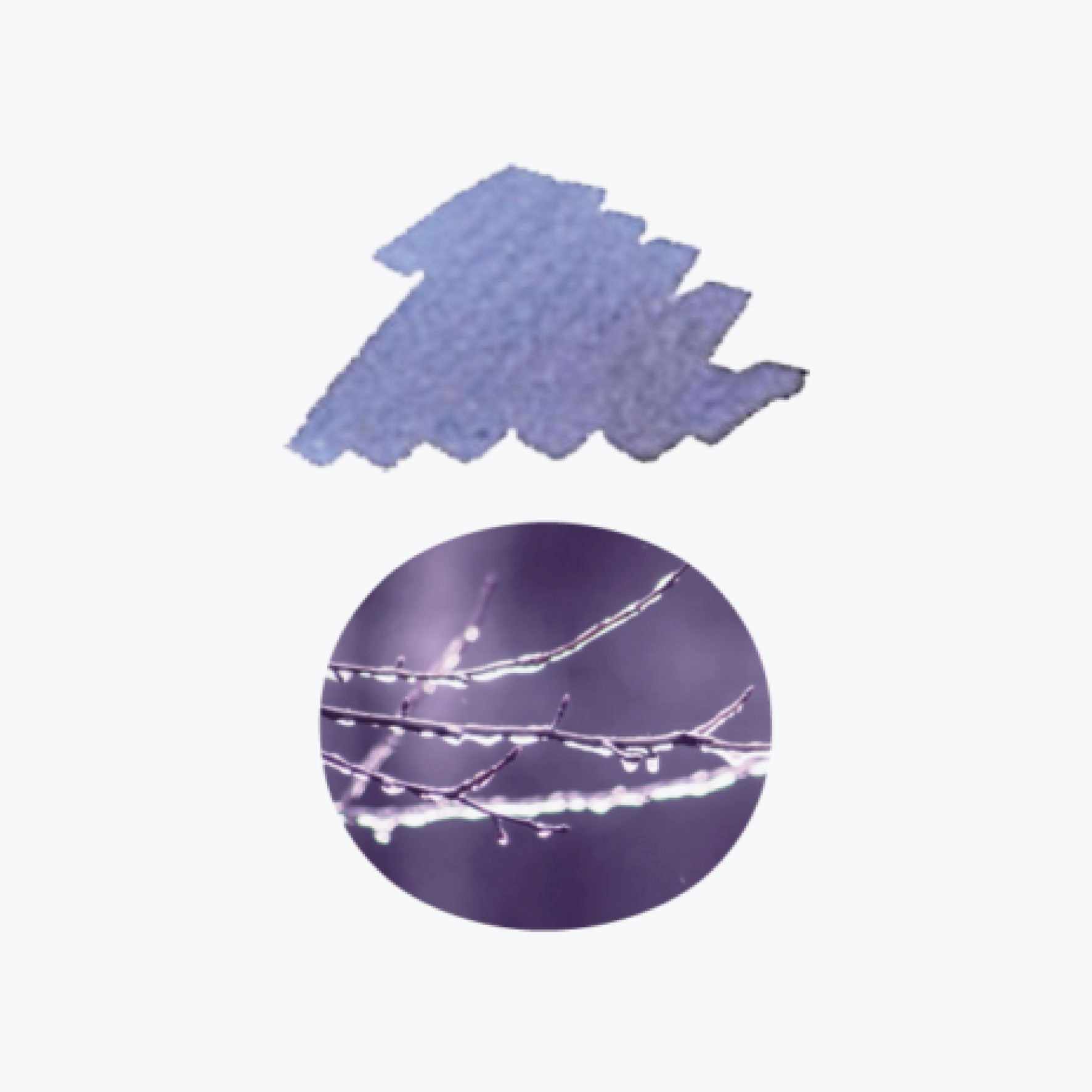 Sailor - Fountain Pen Ink - Cartridges - Shikiori (Sound of Rain) - Potsupotsu (Pack of 8)