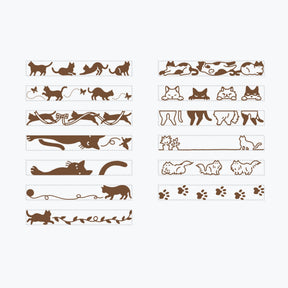Shachihata - Stamp - Rotating - Cats