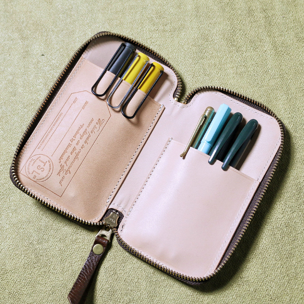 The Superior Labor - Pen Case - Leather - Brown