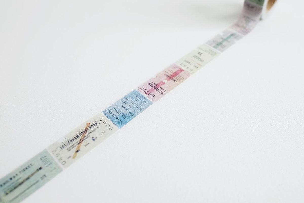 Yohaku - Washi Tape - Ticket