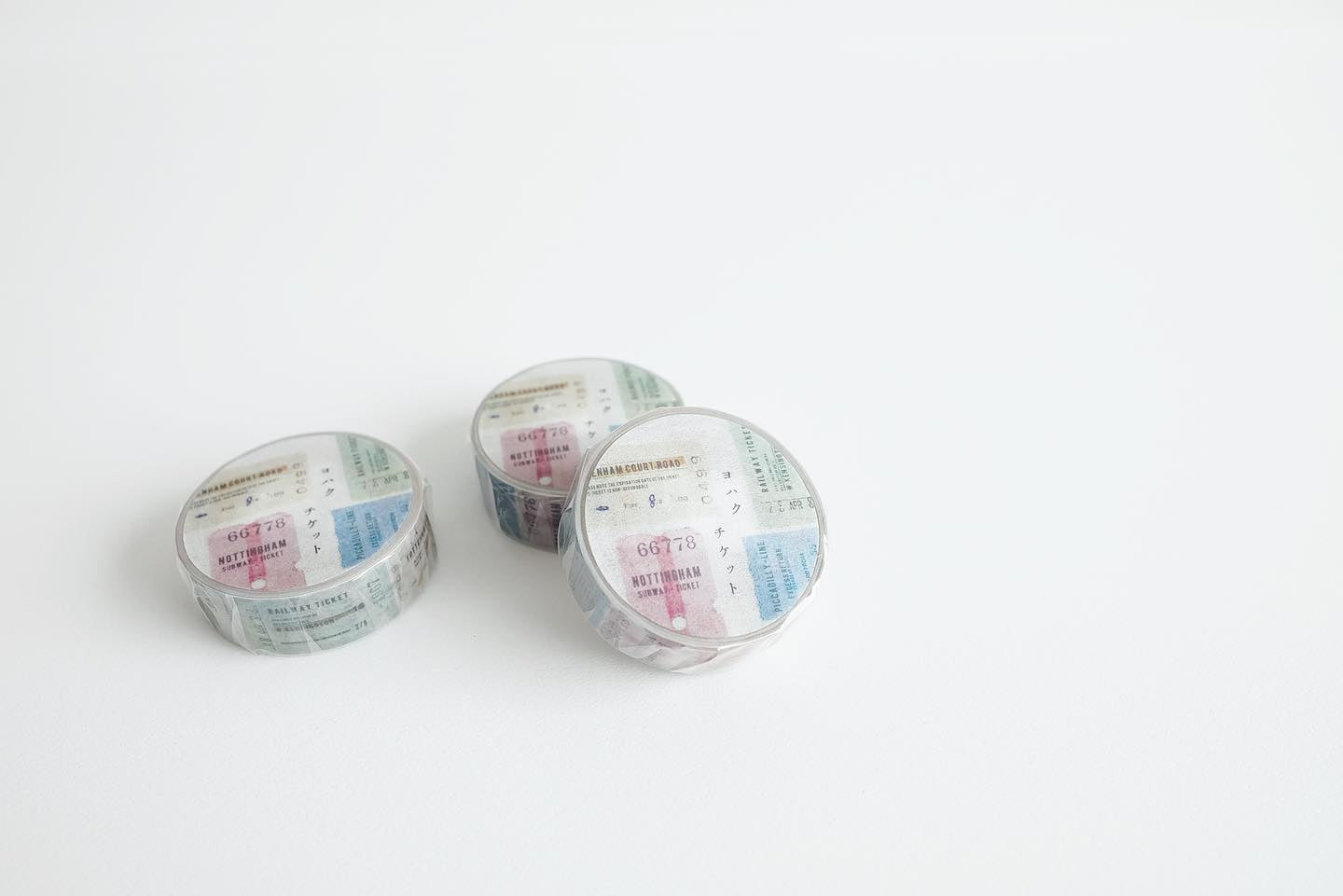 Yohaku - Washi Tape - Ticket