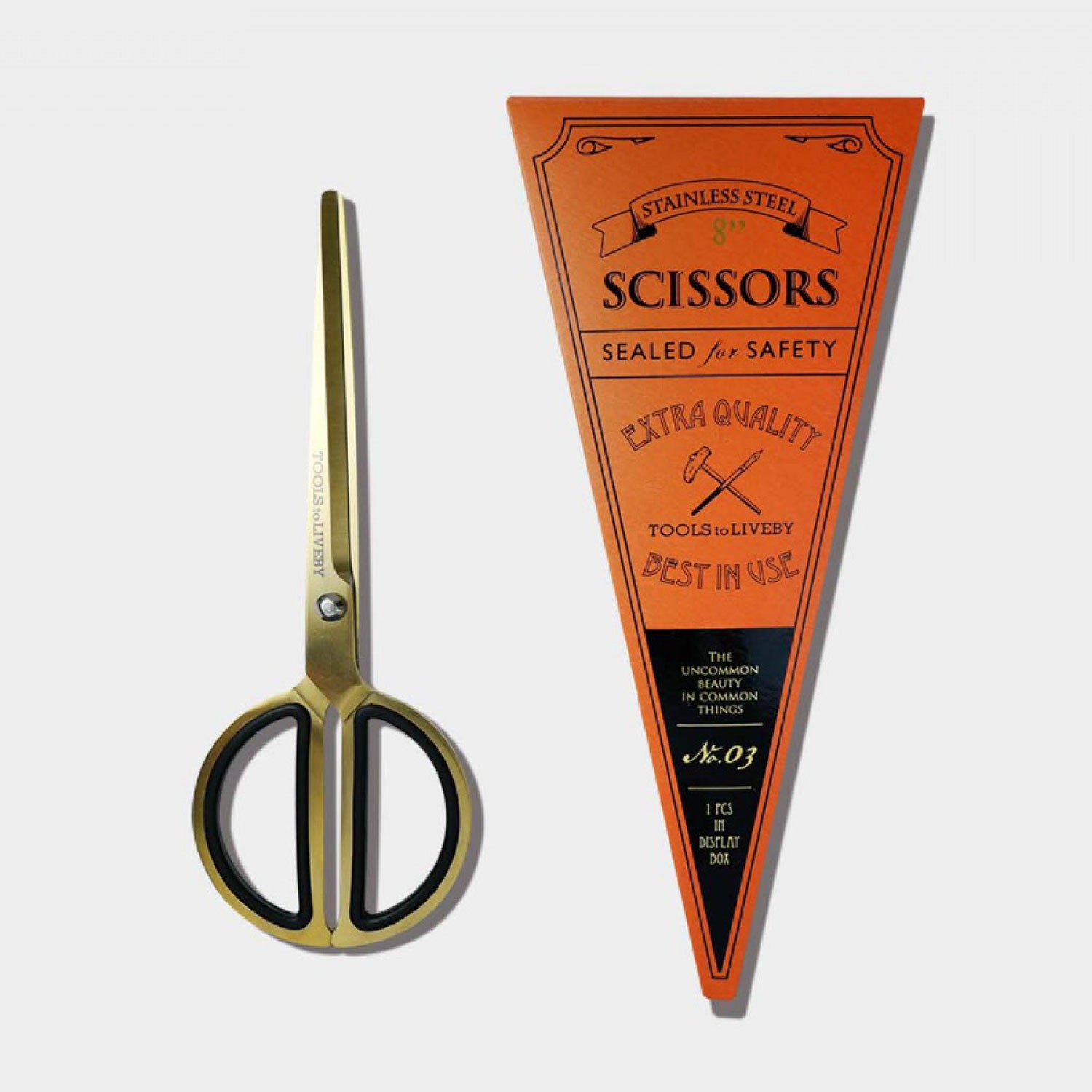 Tools to Liveby - Scissors - Medium - Gold