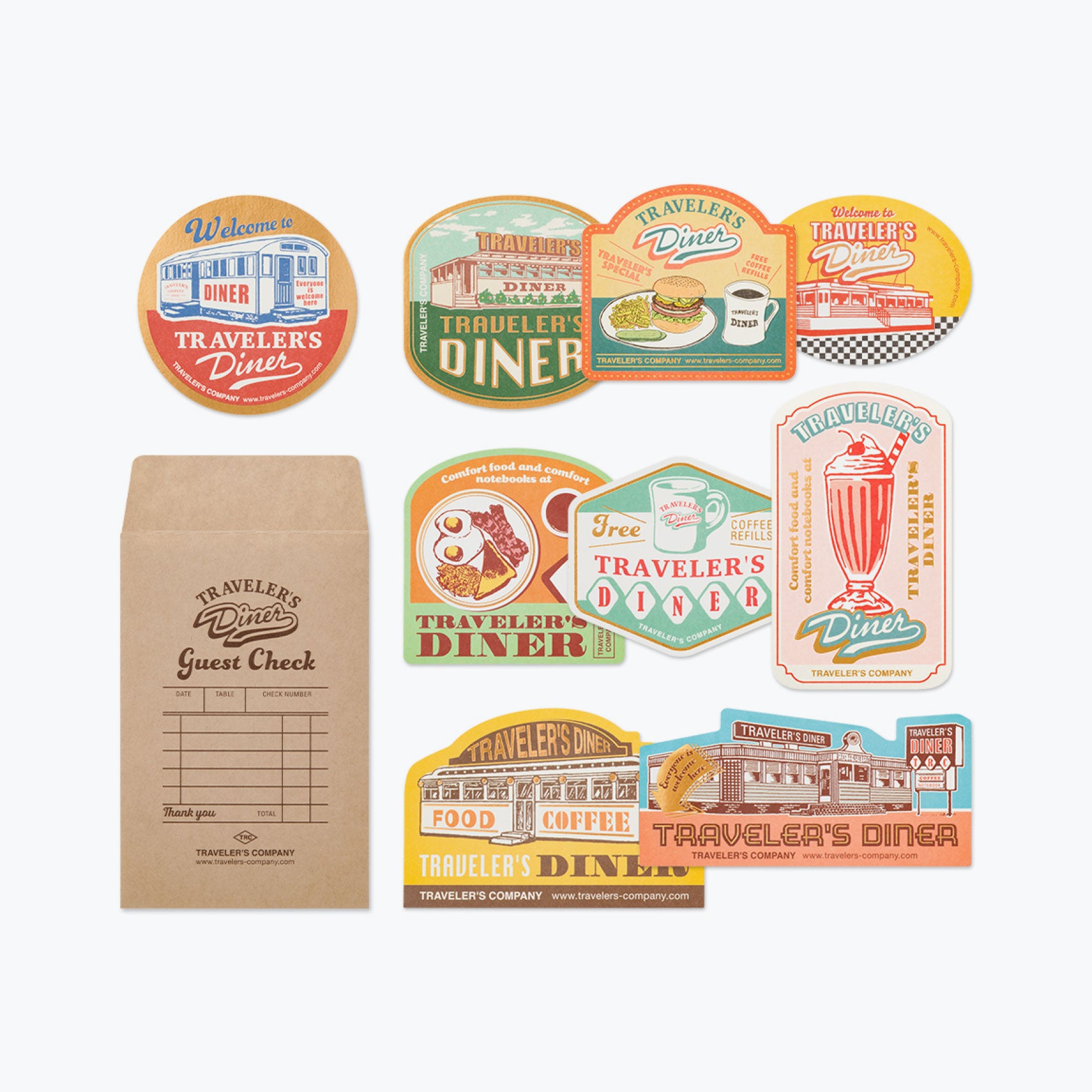 Traveler's Company - Traveler's Notebook - Limited Set - Traveler's Diner