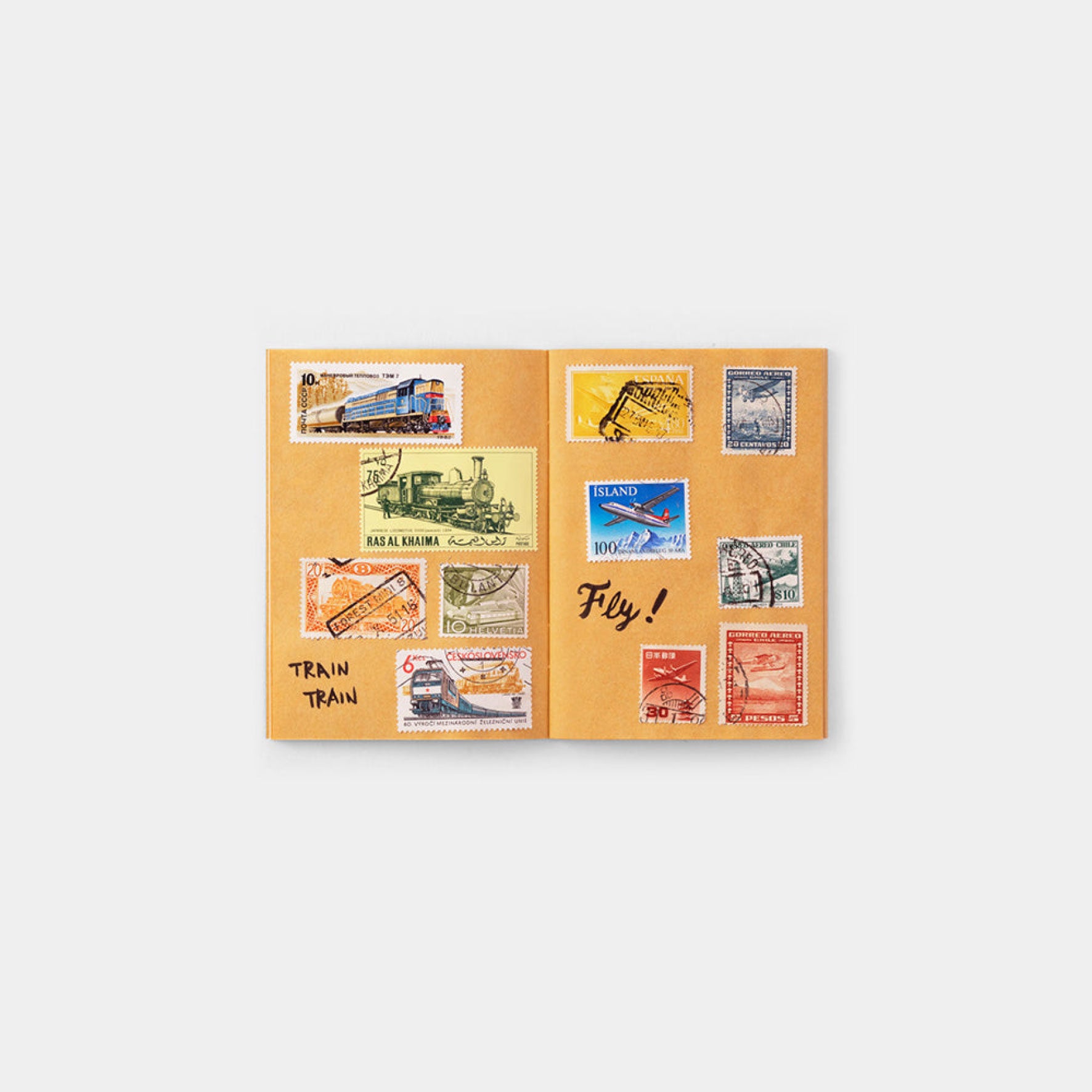 Traveler's Factory - Insert - Passport - Kraft Yellow