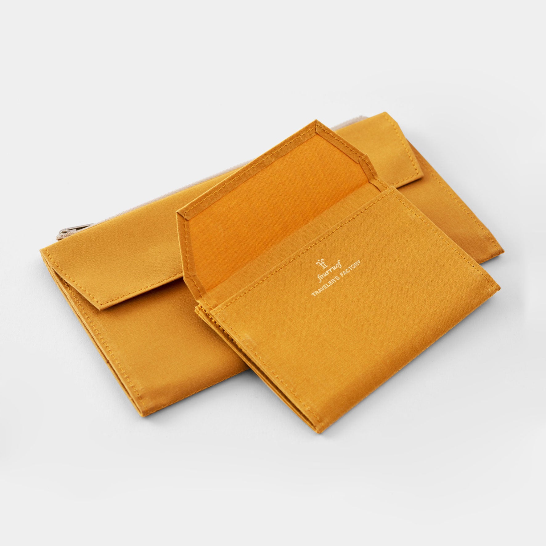 Traveler's Factory - Zipper Case - Passport - Mustard <Outgoing>