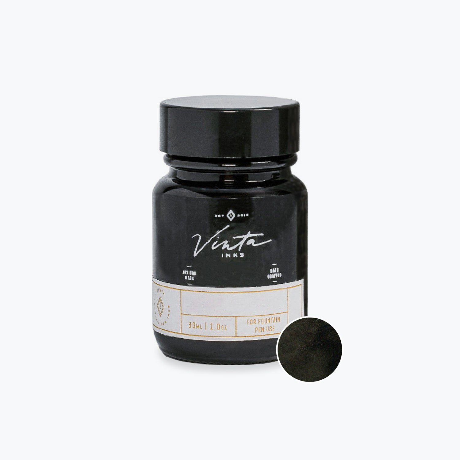 Vinta - Fountain Pen Ink - Standard - Black Onyx (Romblon 1582)