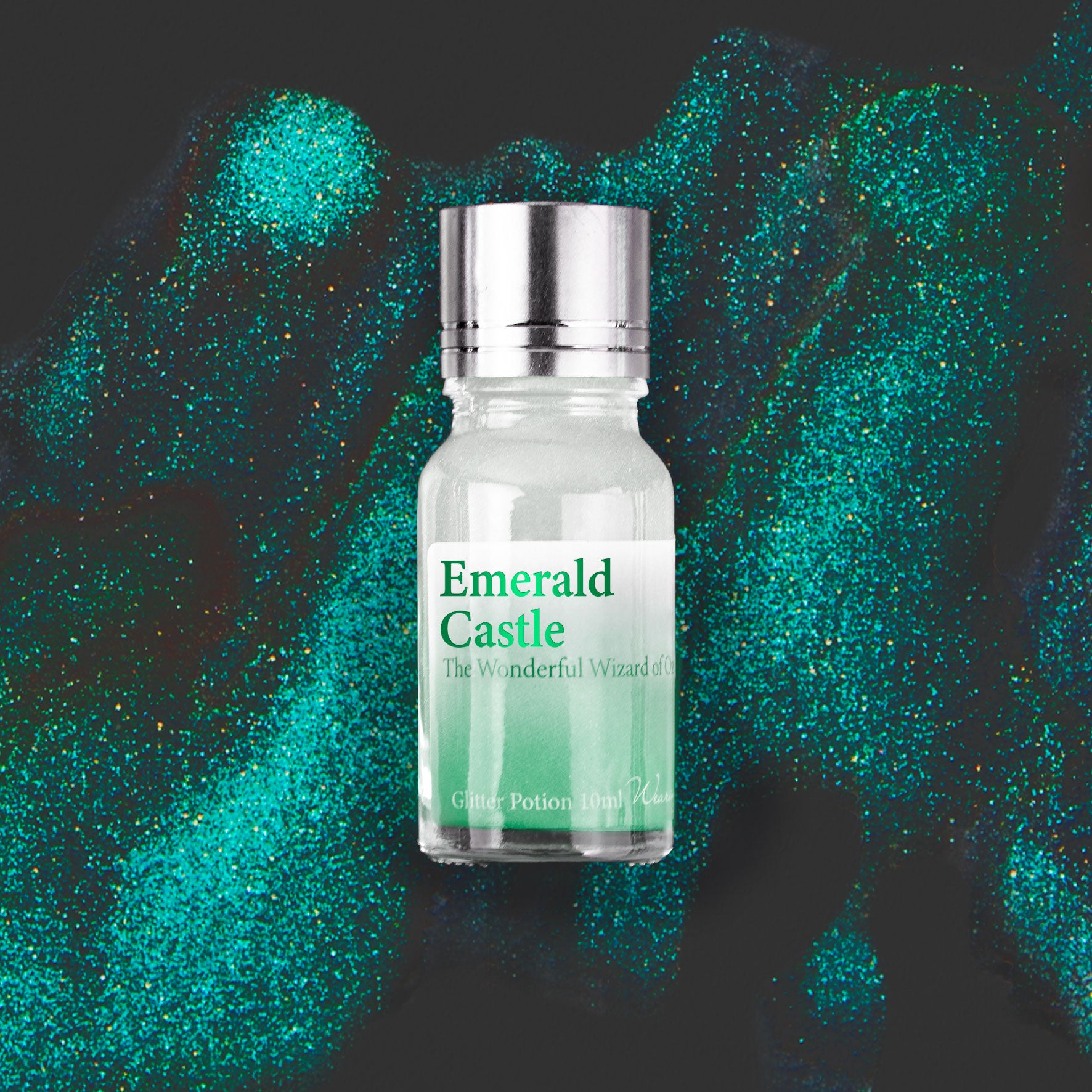 Wearingeul - Ink Additive - Glitter Potion - Emerald Castle