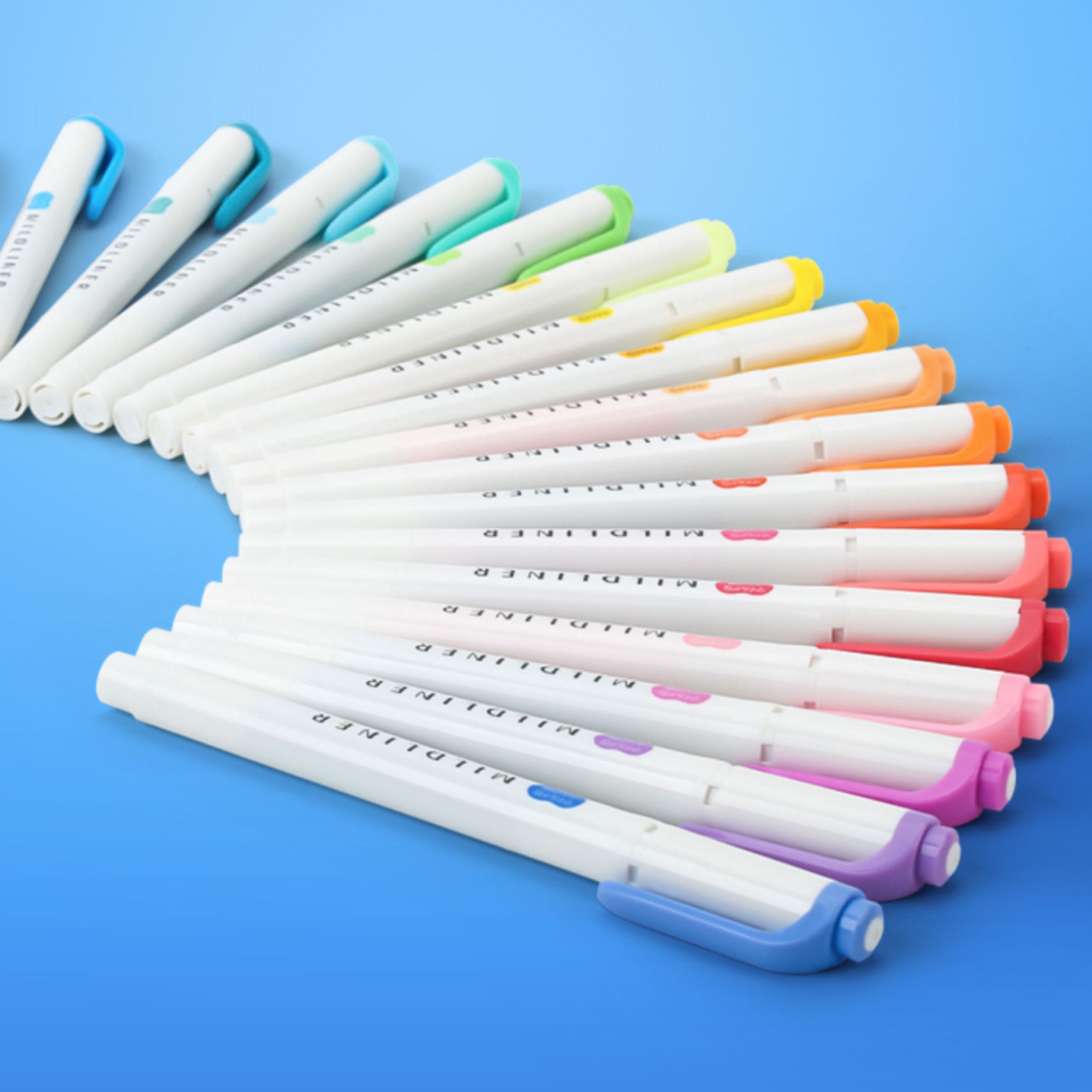 Zebra - Highlighter - Mildliner Double Sided - Friendly Mild Set