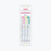 Zebra - Highlighter - Mildliner Double Sided - Fluorescent Set (3)