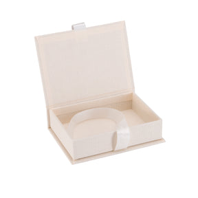 Bookbinders Design - Box - A6 + Silk Ribbon - Ivory