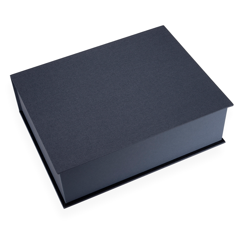Bookbinders Design - Box - A4 High - Smoke Blue