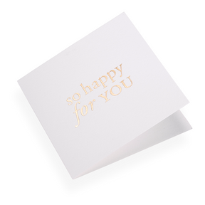 Bookbinders Design - Card - So Happy For You