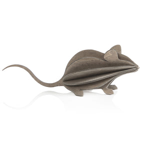 Lovi - Ornament - Mouse - 15cm - Grey