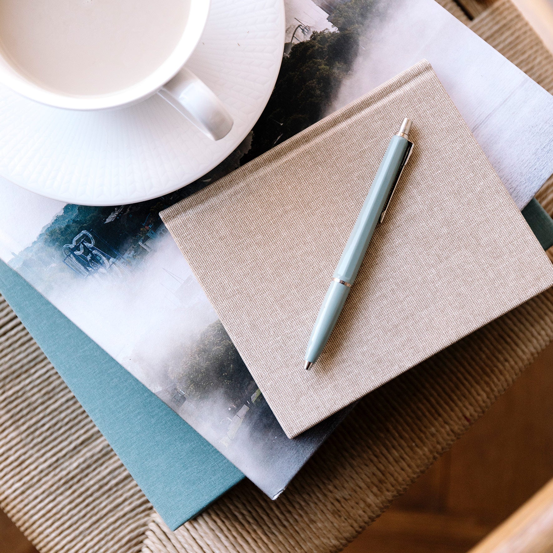 Bookbinders Design - Cloth Notebook - Large - Turquoise