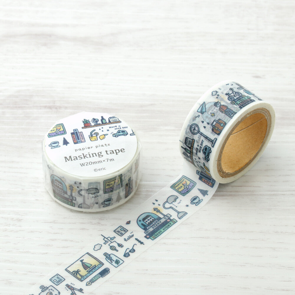 Papier Platz - Washi Tape - One Day